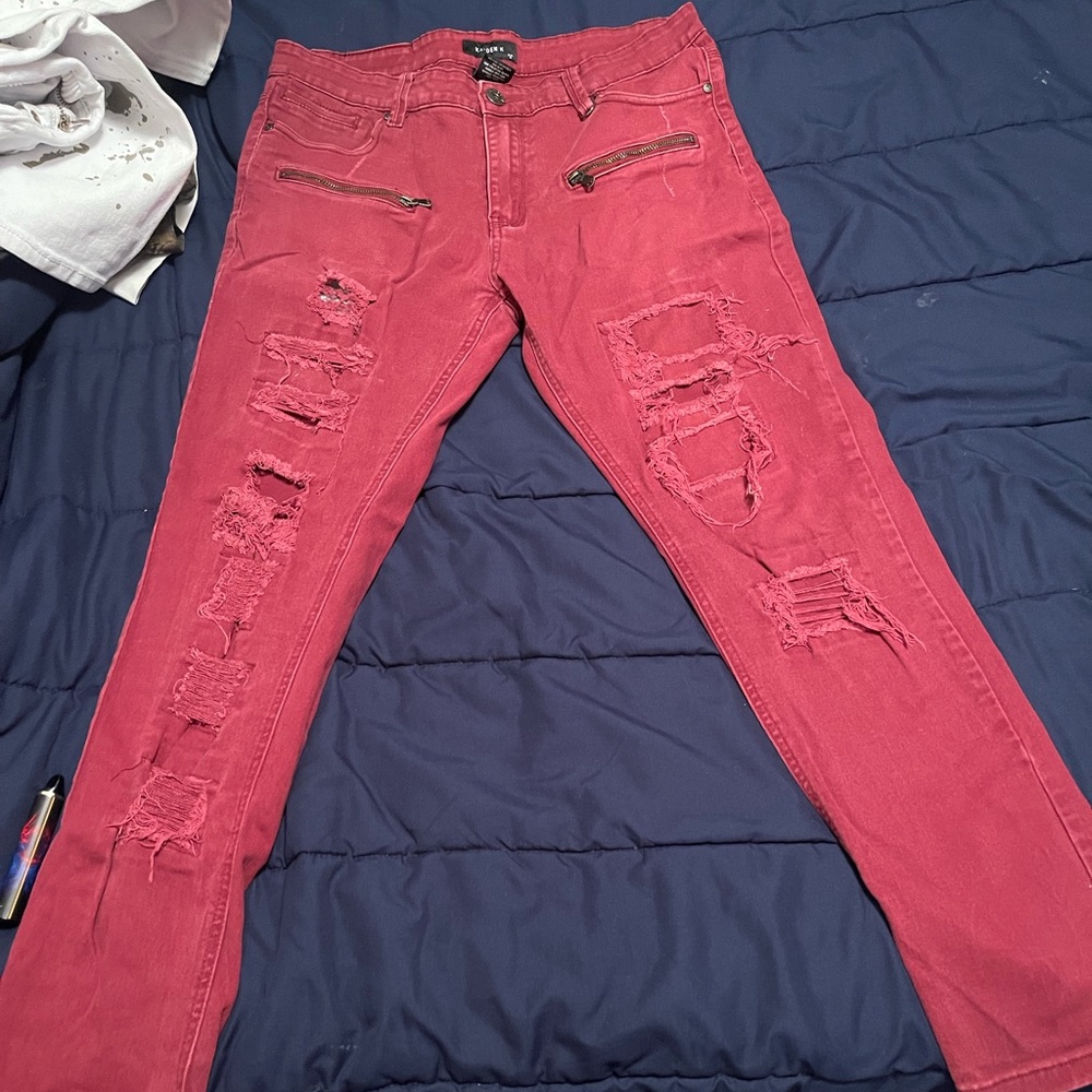 Kayden K Men’s straight leg jeans